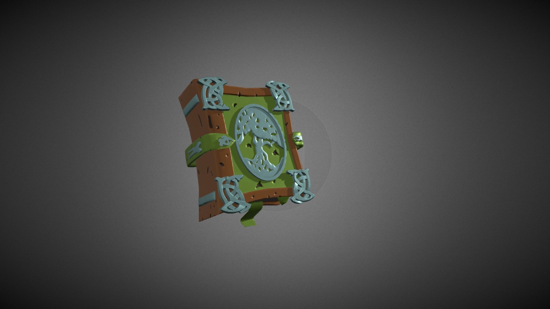 Wizard Book - 3D model by Dalgus (@h.fernandez.rubio) [807edd4] - Sketchfab