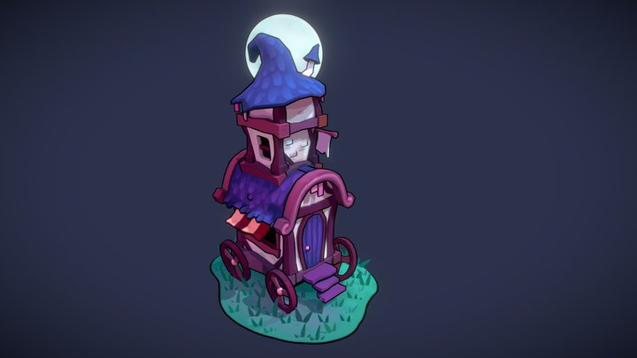 Alchemist Caravan 3D Model