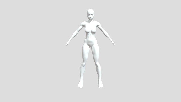 Uploads Files 3102874 Female Base Mesh(1) 3D Model