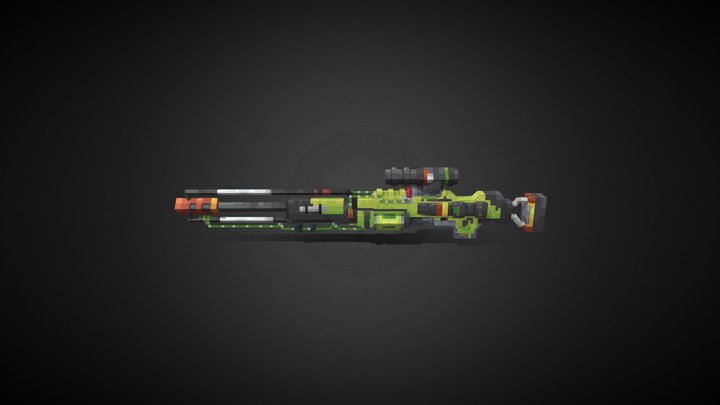 firearms——blockbecnh 3D Model