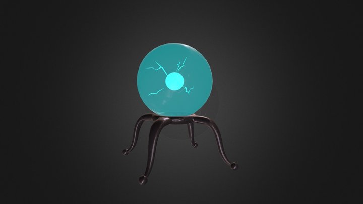 Crystal ball 3D Model