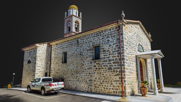 Eglise de Grosseto, Corse – Modelo 3D gratuito STL