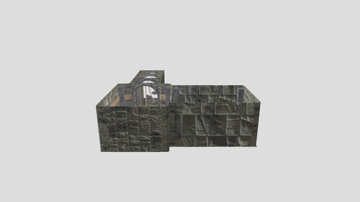 TP3-DungeonHallways 3D Model