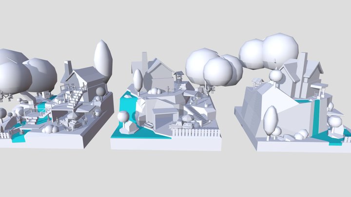 Blockouts 3D models - Sketchfab