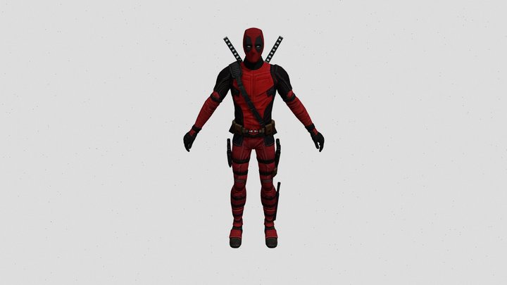 deadpool-movie-model 3D Model