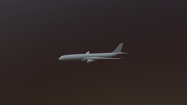 Plane_draft 3D Model