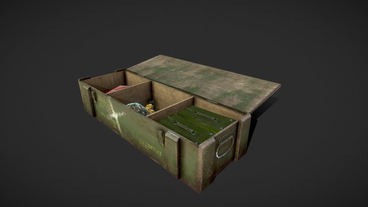Loot box XYZdaily 3D Model