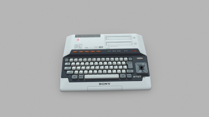 sony HB-201 3D Model