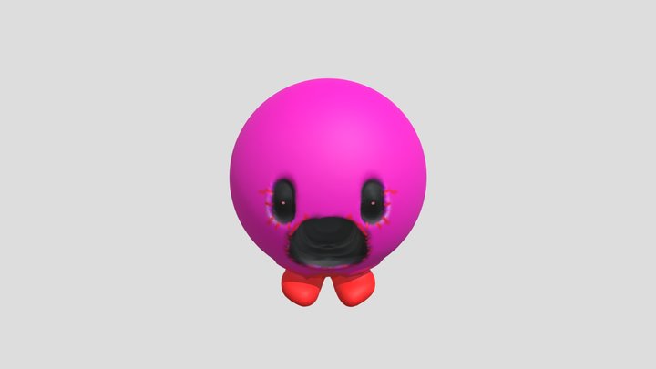 horror kirby 3D Model