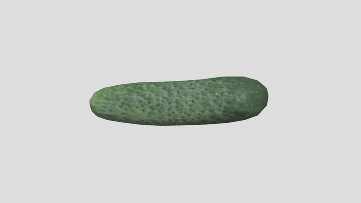 Огурец 3D Model