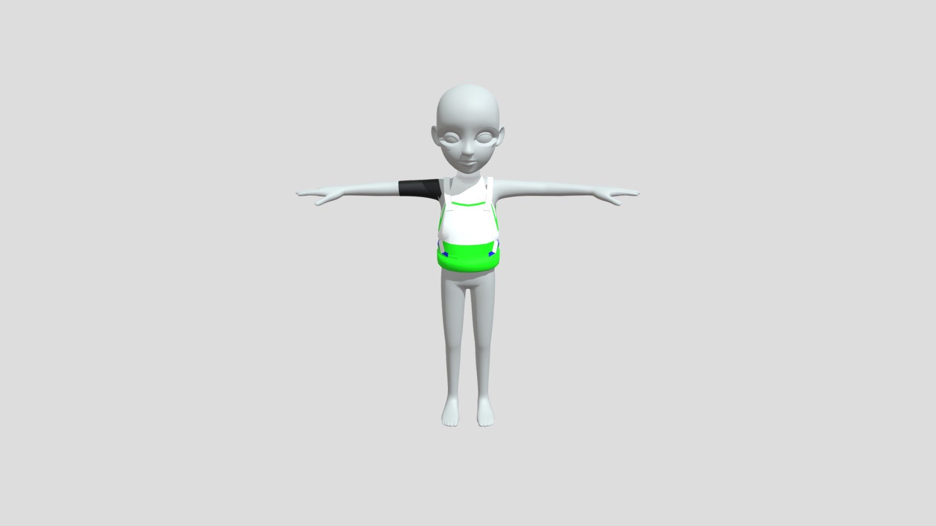 Top FBX file prefab zepeto template 3D Item - Download Free 3D model by ...