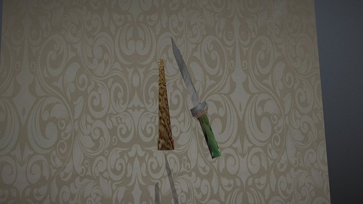 Pedang 3D Model