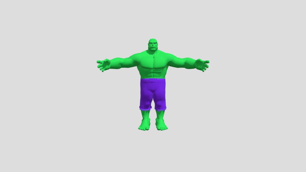 Placeholder Hulk (Hulk 2003 Game) Coloured