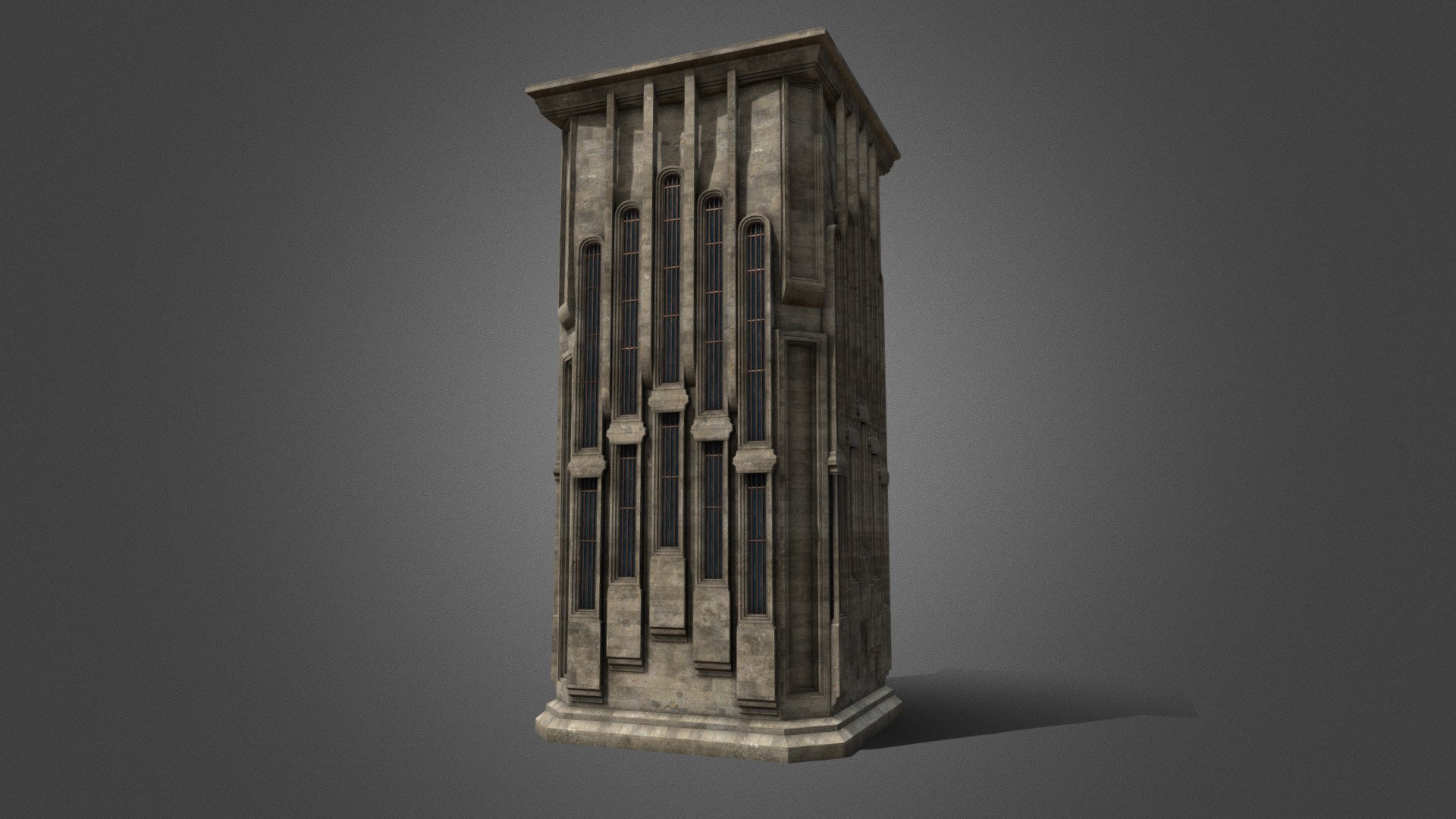 Art Deco Citadel - Download Free 3D model by Samuel F. Johanns ...