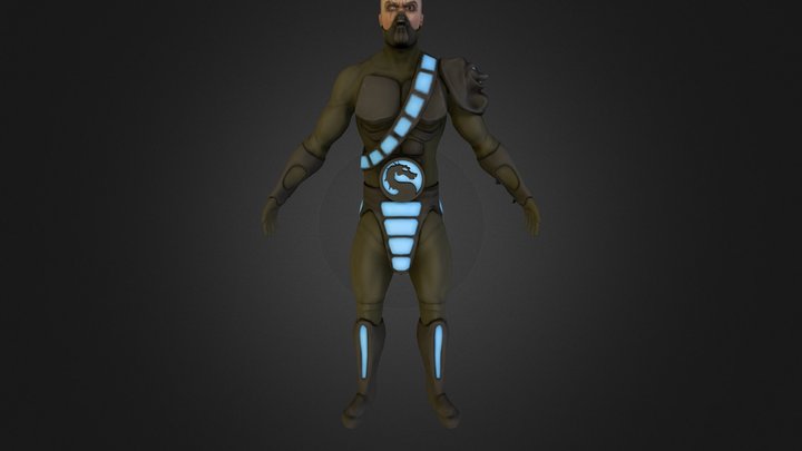 Sub-Zero Low Poly (Textured) 3D Model