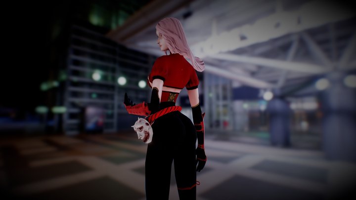 Kunoichi 3D Model