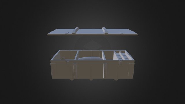 120mm Ammobox (demo) 3D Model