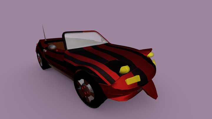 Cyber Bandido Maldadoso 300GT 3D Model
