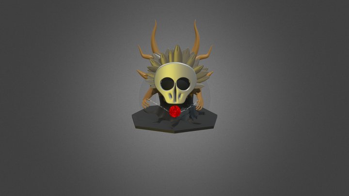 Masked Voodoo 3D Model