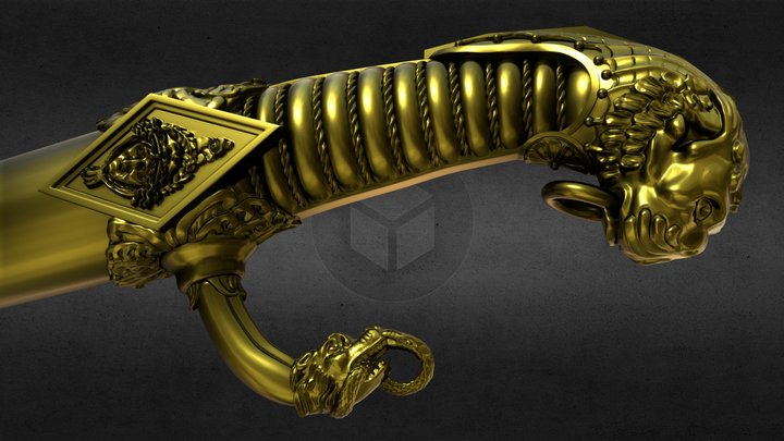 Napoleon_Sword 3D Model