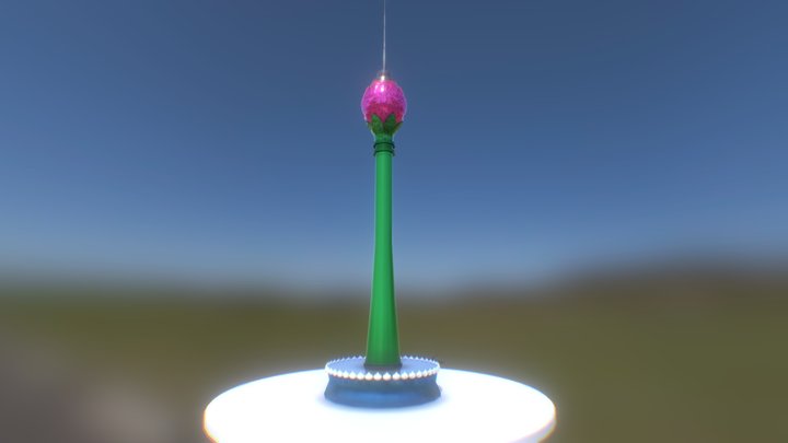 Lotus Tower (නෙලුම් කුලුන) 3D Model