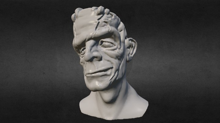 Frankenstein Monstrum 3D Model