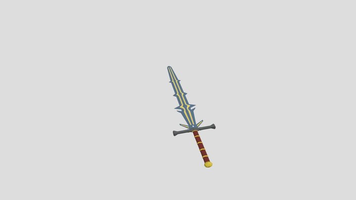Two handed sword 3D Model