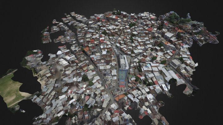 Minas de Baruta 3D Caracas Venezuela 3D Model