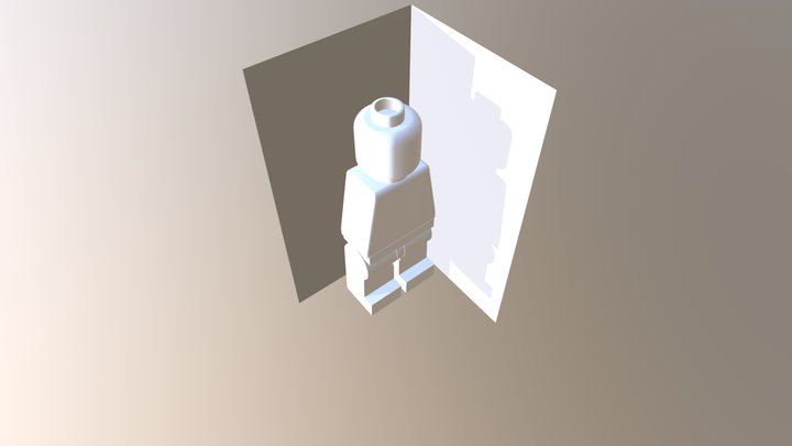 Lego Figure 3D Model