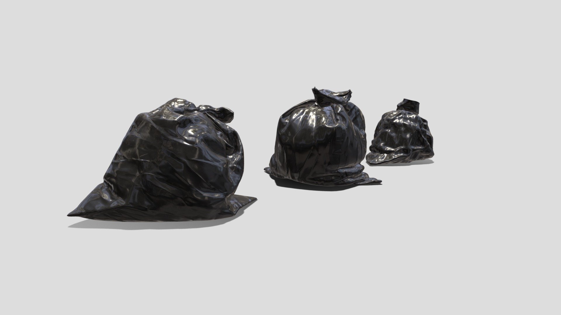 Trash Bag Buy Royalty Free 3D model by kambur [808ea7f] Sketchfab Store