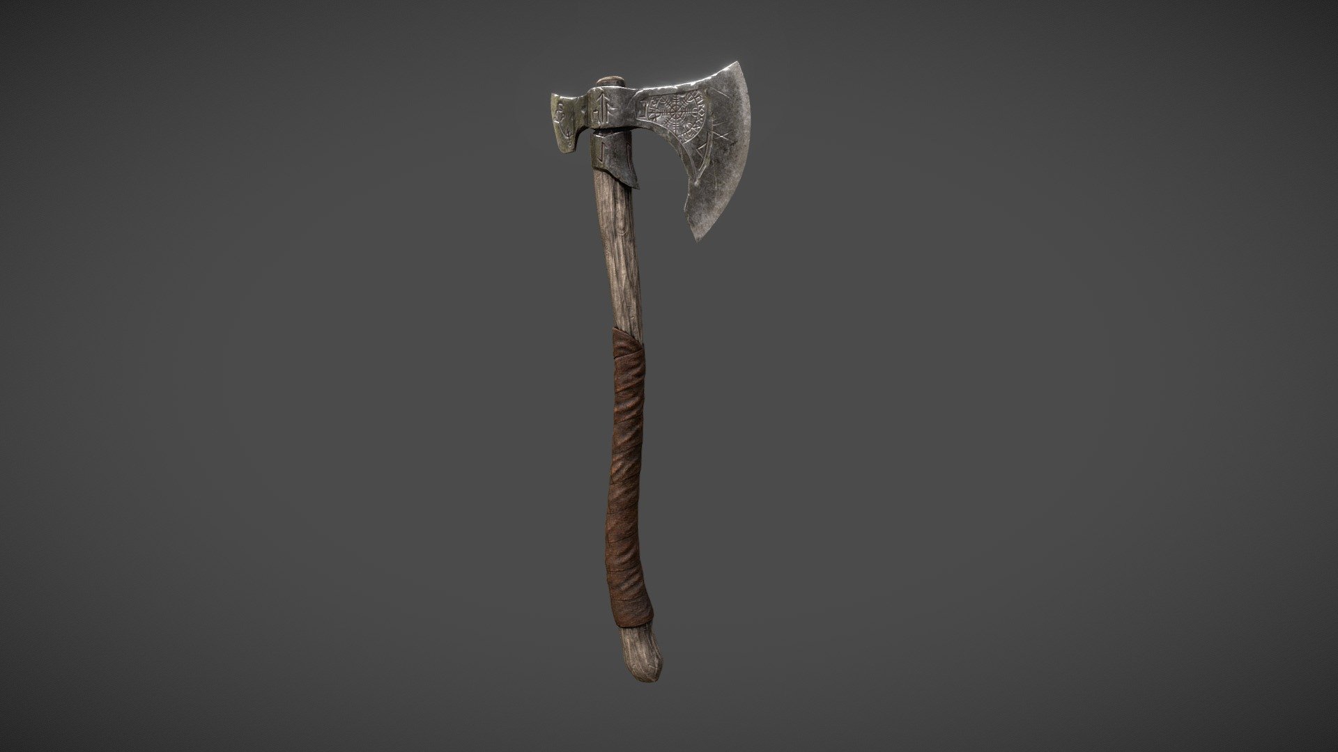 Norse Viking Axe - 3D model by jazzysman [808eac1] - Sketchfab