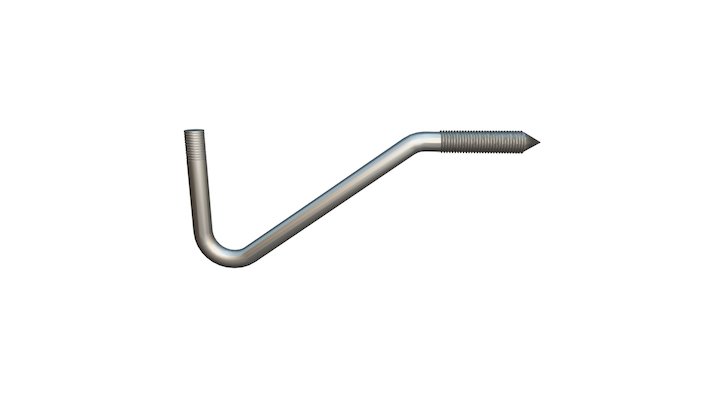 Крюк КН-22 3D Model