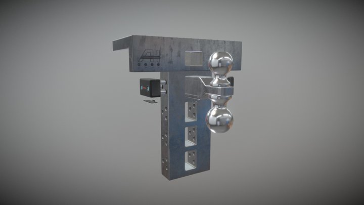 Alpine Hitch - TowNow Configuration v2 3D Model