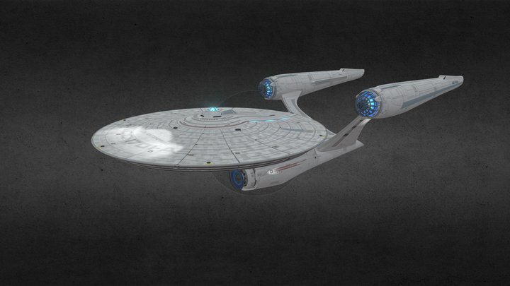 Star trek Online | Consitution Refit A (Kelvin) 3D Model