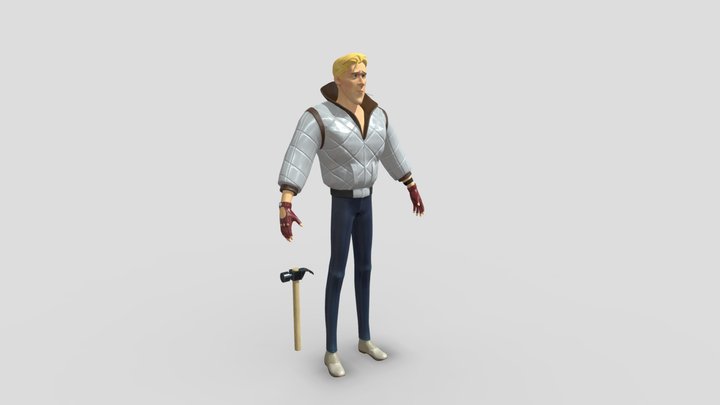 Ryan Gosling 3D Model