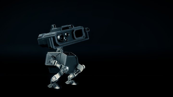 BD-2 - Inspired by Jedi: Fallen Order BD-1 3D Model