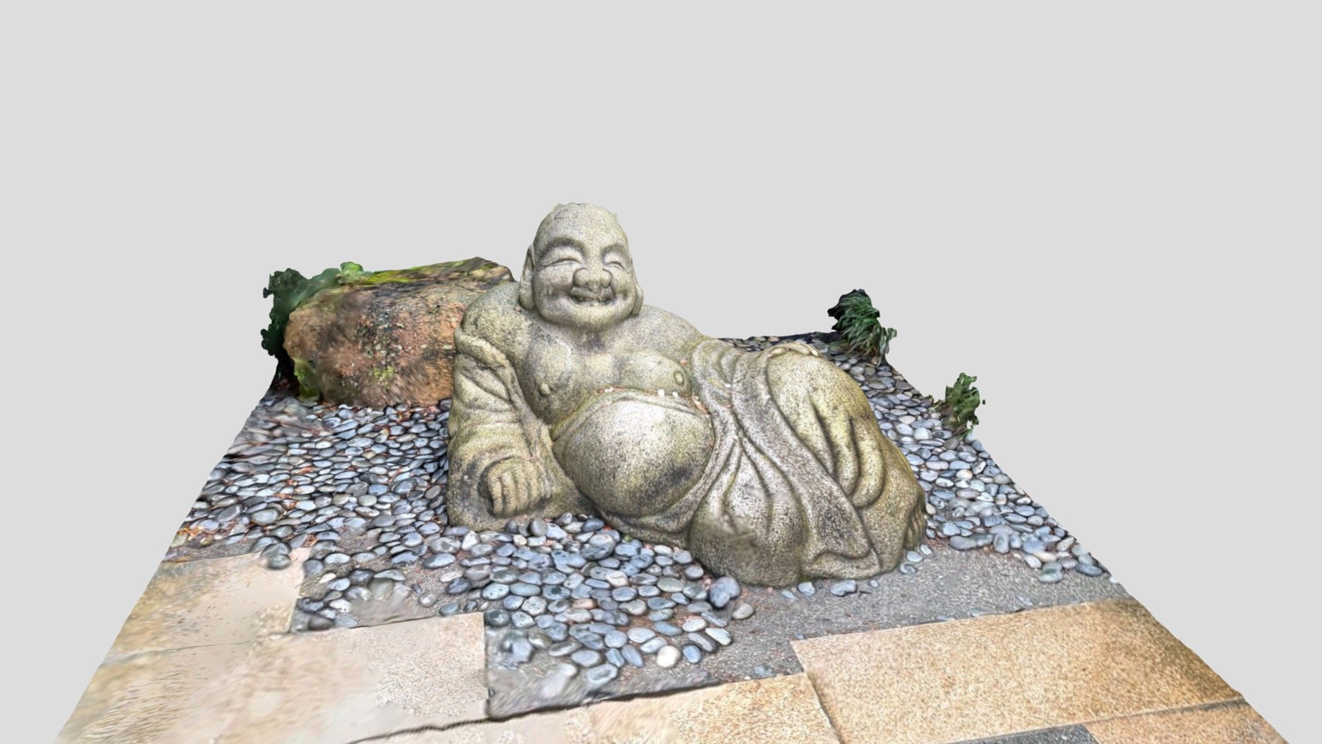 Buddha statue at Morikami Gardens