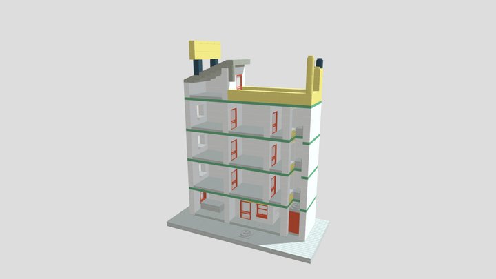 13, Rue del percebe (TENTE 3D) 3D Model