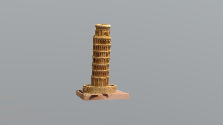 Pisa Tower 3D Model