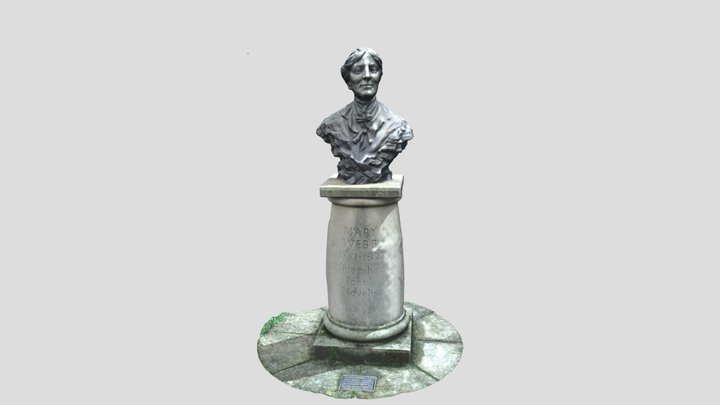 Mary Webb Statue 3D Model