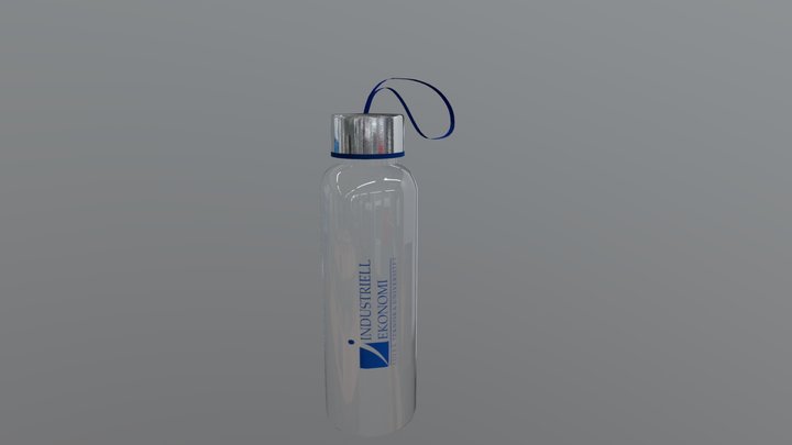 Water bottle 3D Model