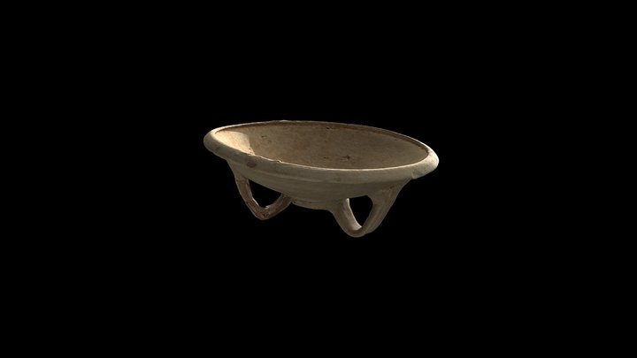 Tripod bowl 3D Model