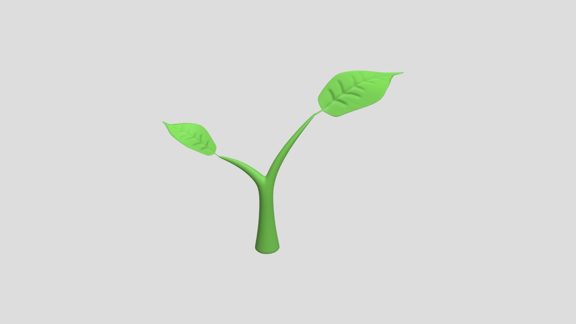 Plant Sprout - Buy Royalty Free 3D model by Ed+ (@EDplus) [8092a5d ...