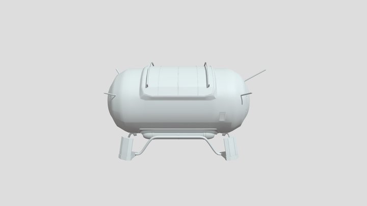 Destiny Loot Box Replica 3D Model