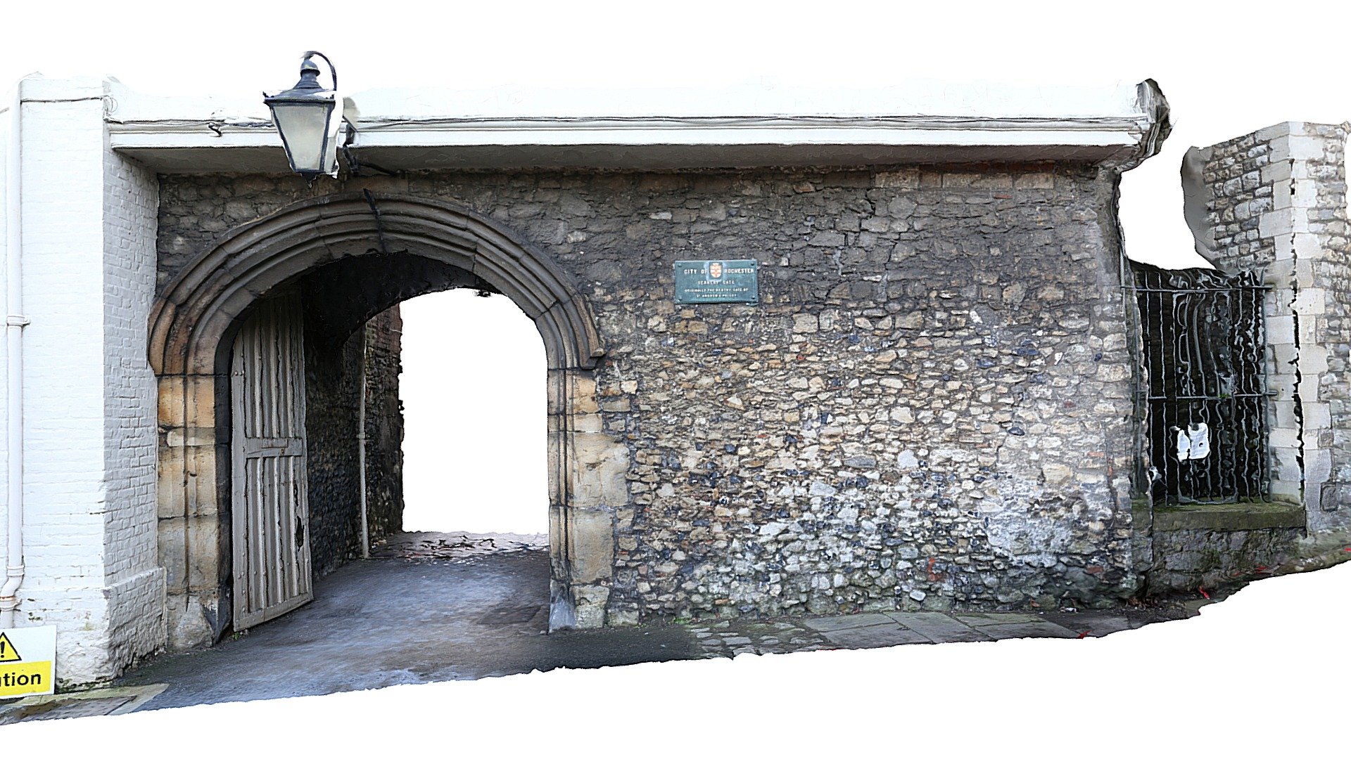 Deanery Gate, 15th century - 3D model by Rochester Cathedral ...