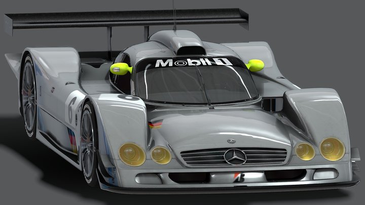 1999 Mercedes CLR – Modello 3D gratuito STL