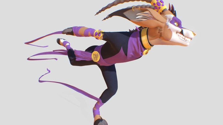 Vayou - Bollywood Heroes 3D Model