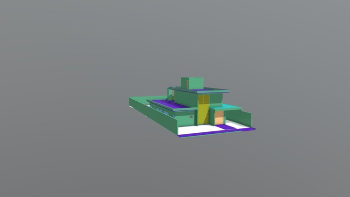 Casa Landscape Arq 3D Model