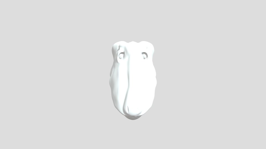 T rex head prototype