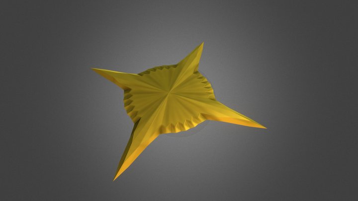 Low-Poly Model For Compass 3D Model